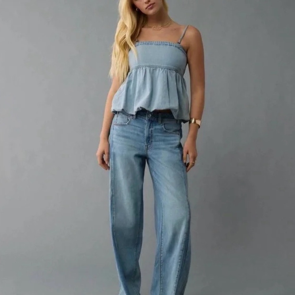 Dark Denim AE Bubble Tube Too S